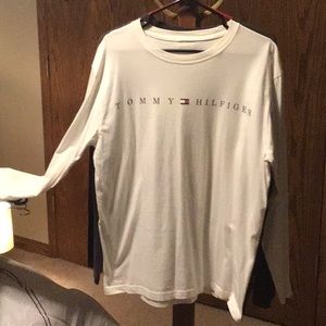 Tommy Hilfiger mens long sleeve shirt, Large